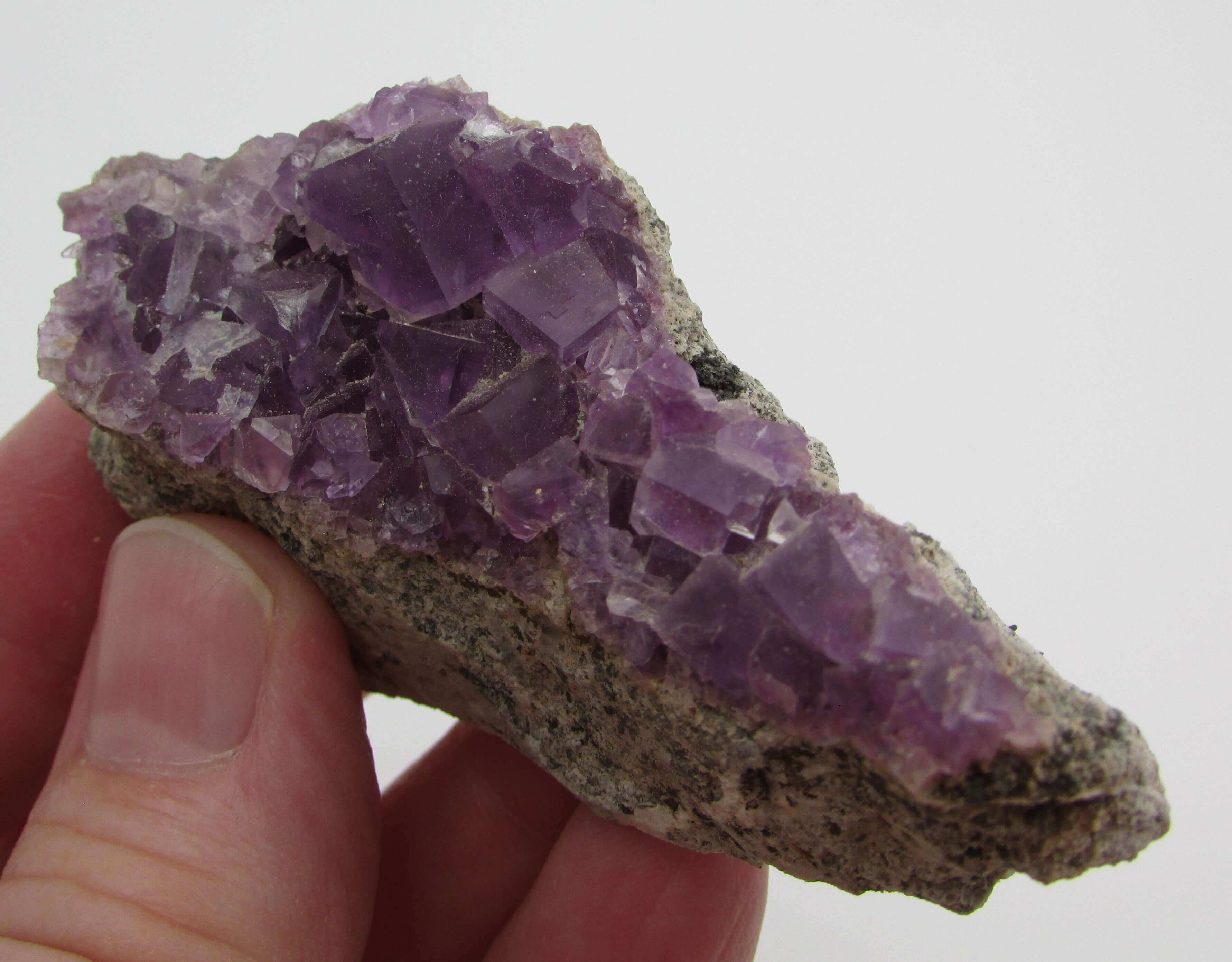 Chinese Purple Fluorite Cluster – Soul Healing, Life‑Purpose Alignment [MMF109]