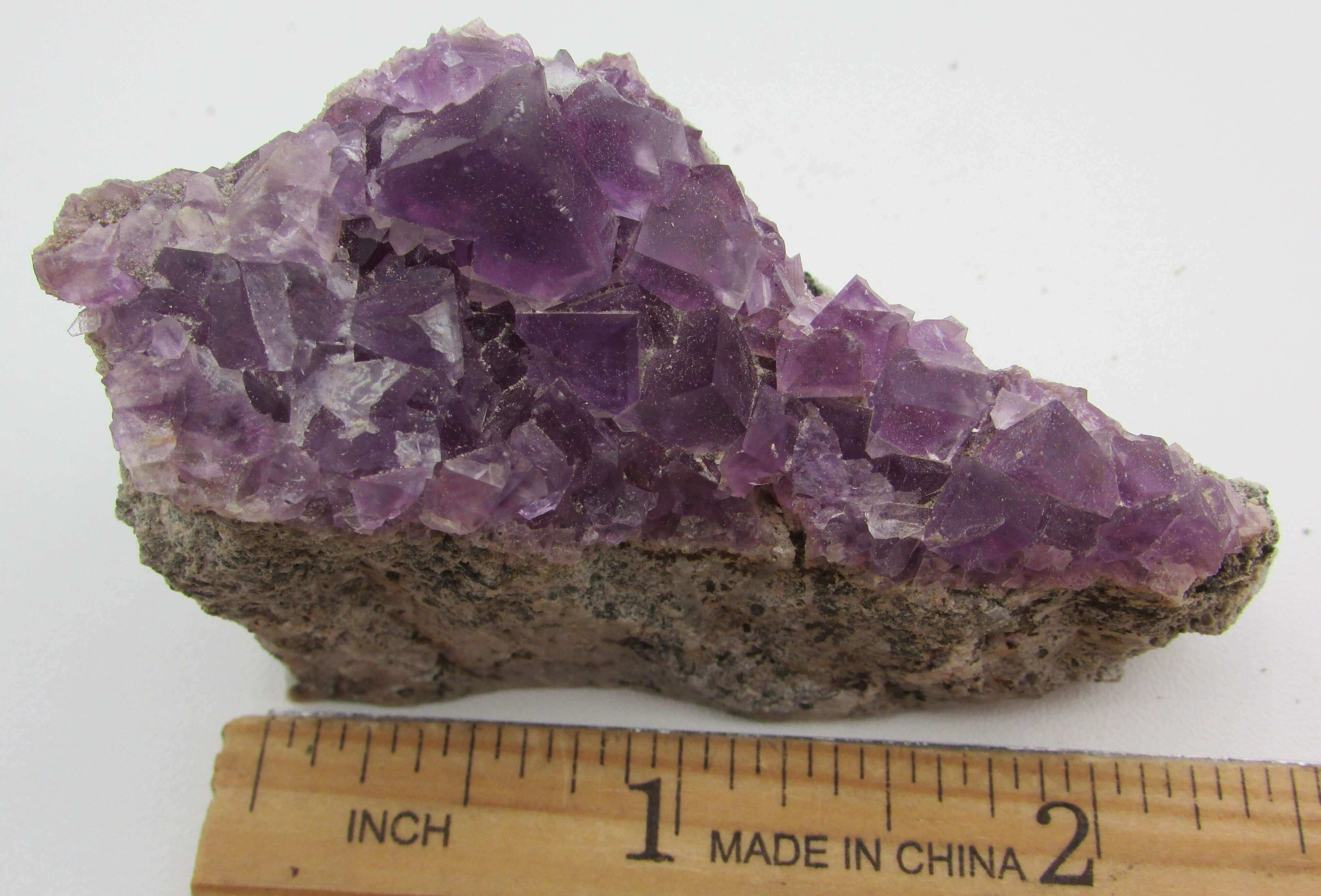Chinese Purple Fluorite Cluster – Soul Healing, Life‑Purpose Alignment [MMF109]