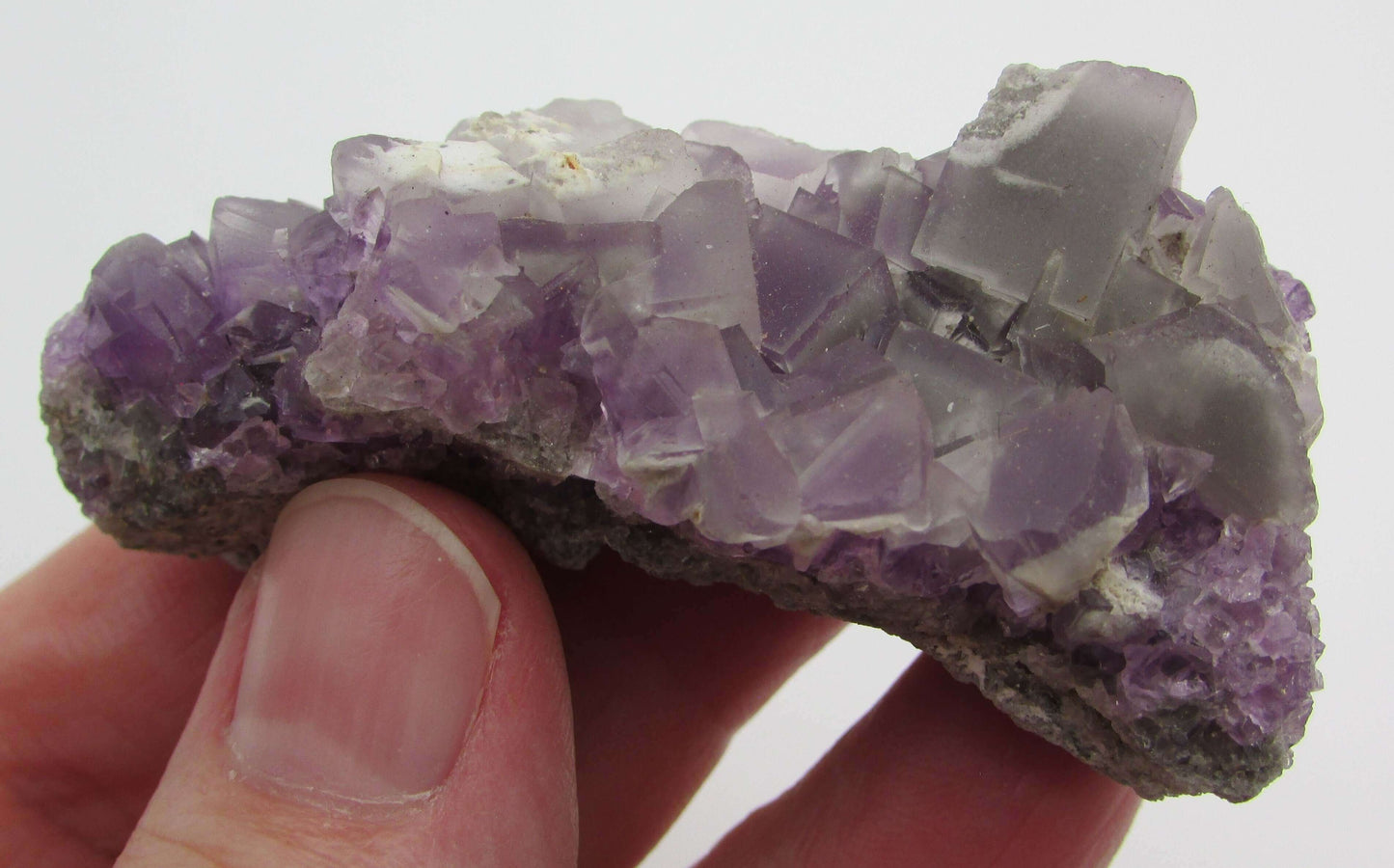 Purple Fluorite Crystal (MMF110)