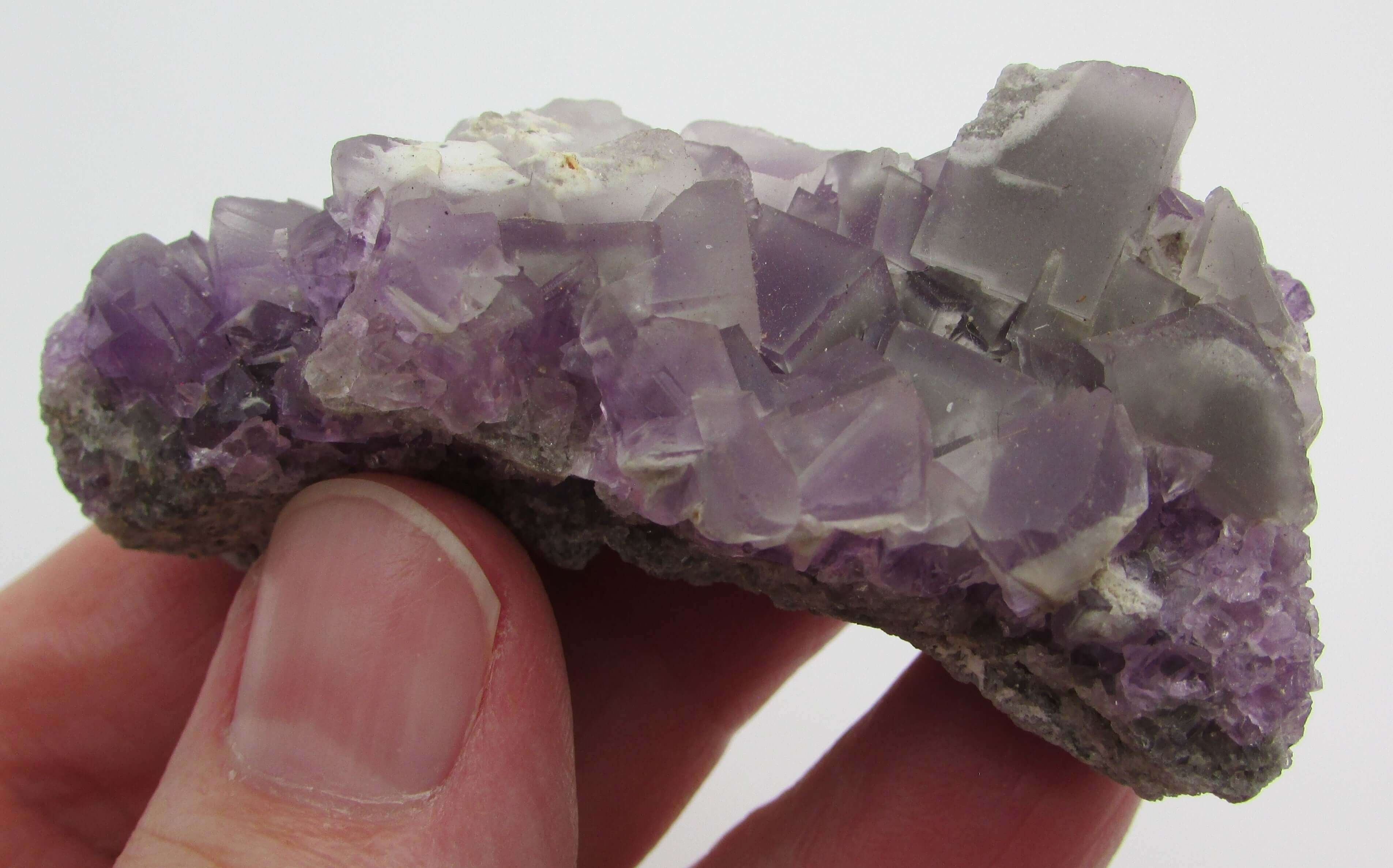 Chinese Purple Fluorite Cluster – Soul Healing, Life‑Purpose Alignment [MMF110]