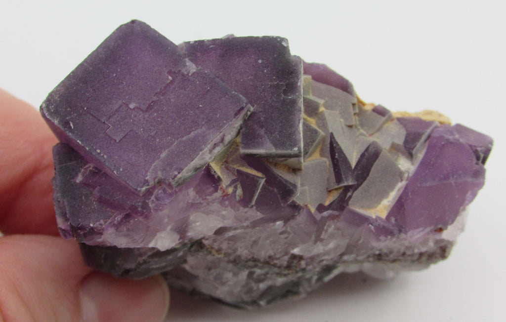 Chinese Purple Fluorite Cluster – Soul Healing, Life‑Purpose Alignment [MMF112]