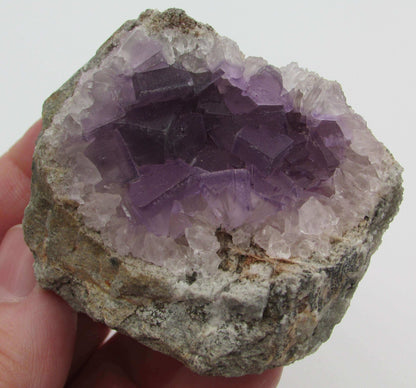 Purple Fluorite Crystal (MMF115)