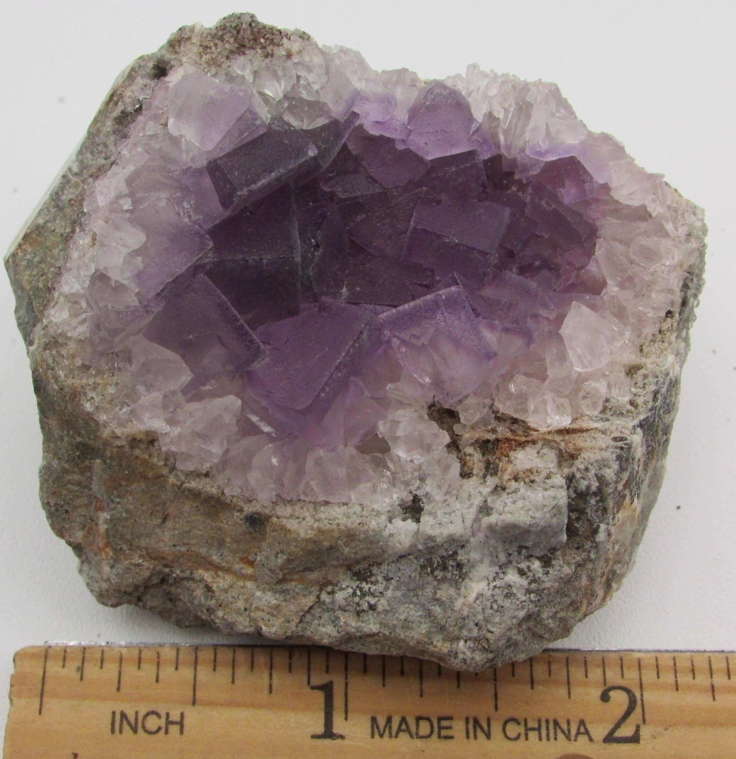 Purple Fluorite Crystal (MMF115)