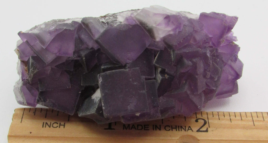 Chinese Purple Fluorite Cluster – Soul Healing, Life‑Purpose Alignment [MMF116]