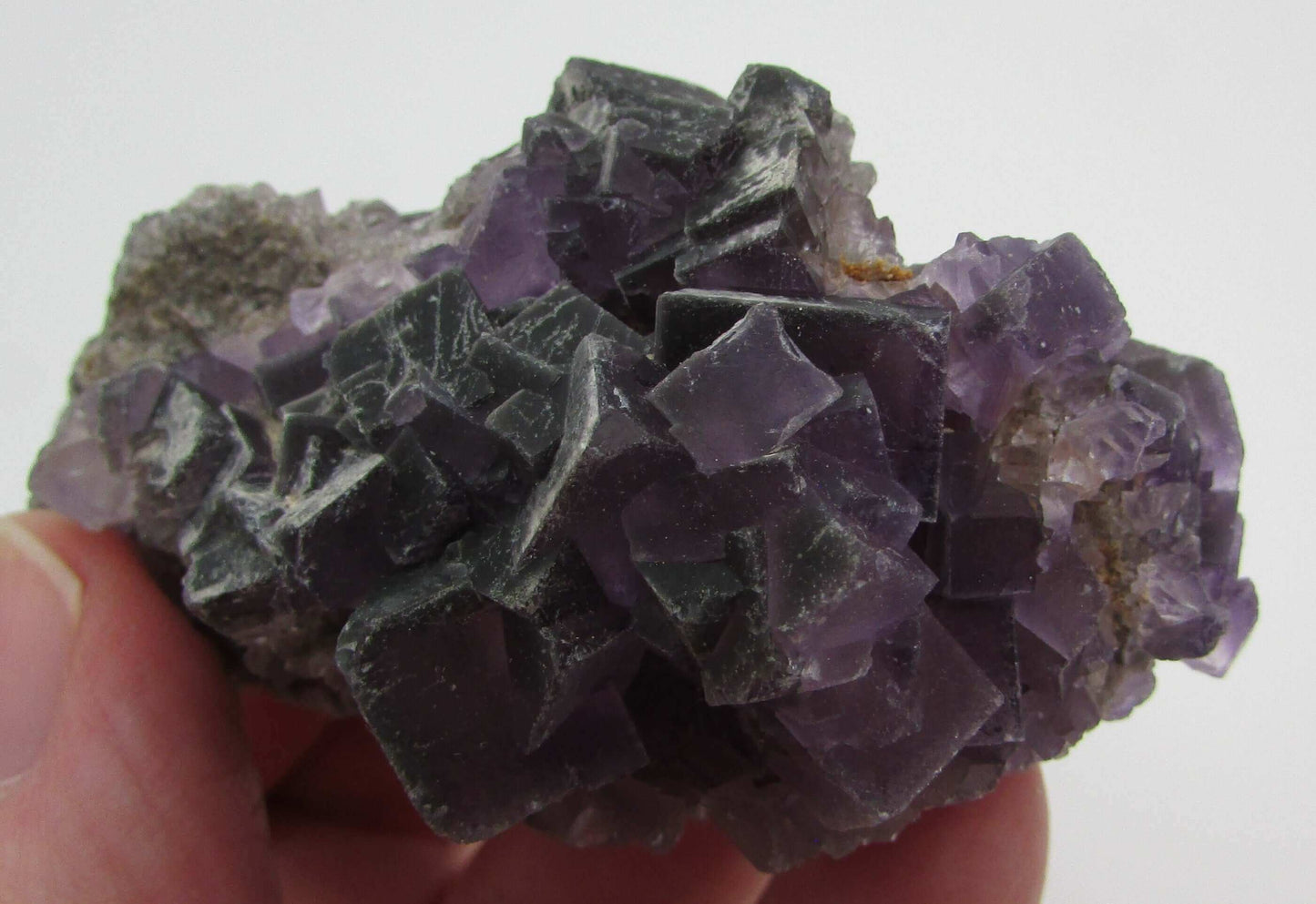 Purple Fluorite Crystal (MMF121)