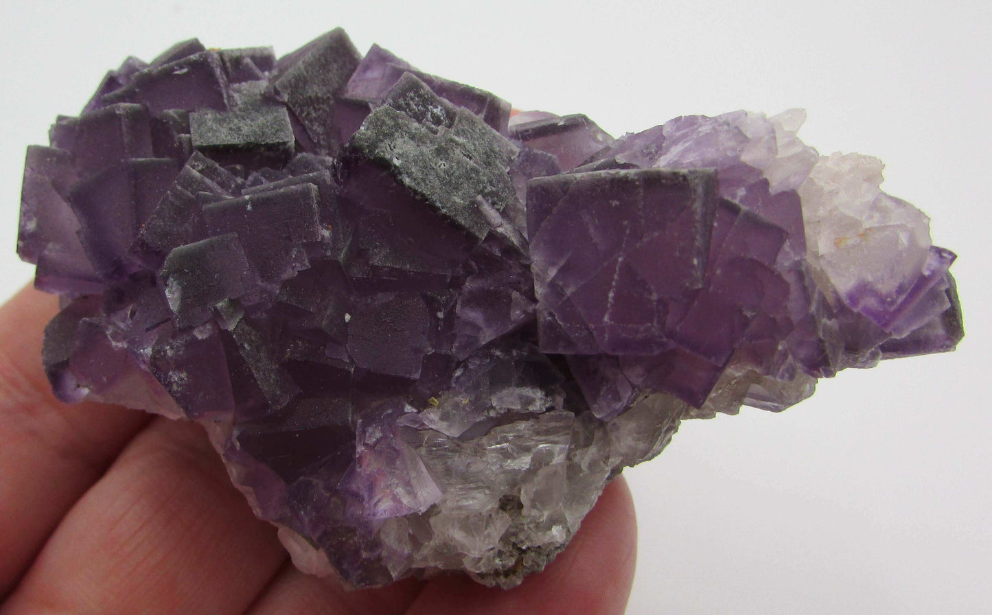 Purple Fluorite Crystal (MMF128)
