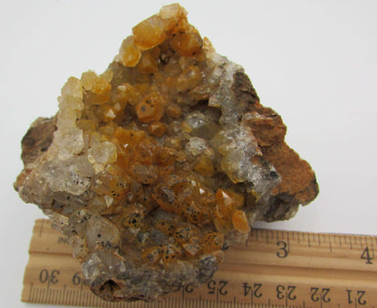 Golden Healer Crystal Cluster | Yellow Hematoid Quartz