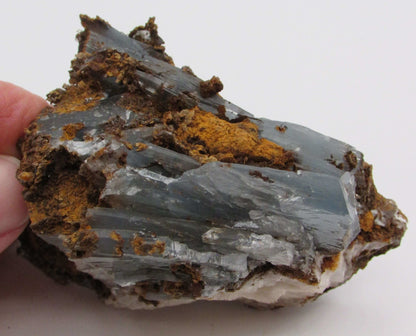 Blue Barite Crystal Specimen, Rare Natural Barite Morocco