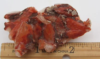 Red Dogtooth Calcite - Stone of Ascension & Clarity