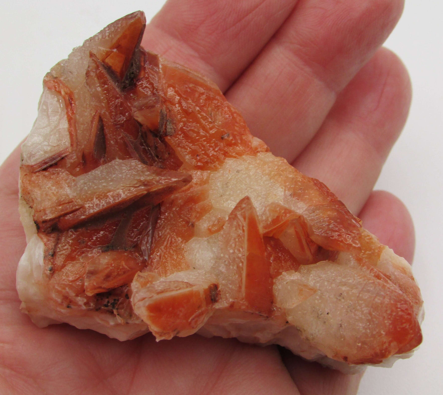 Red Dogtooth Calcite - Stone of Ascension & Clarity