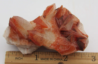 Red Dogtooth Calcite - Stone of Ascension & Clarity