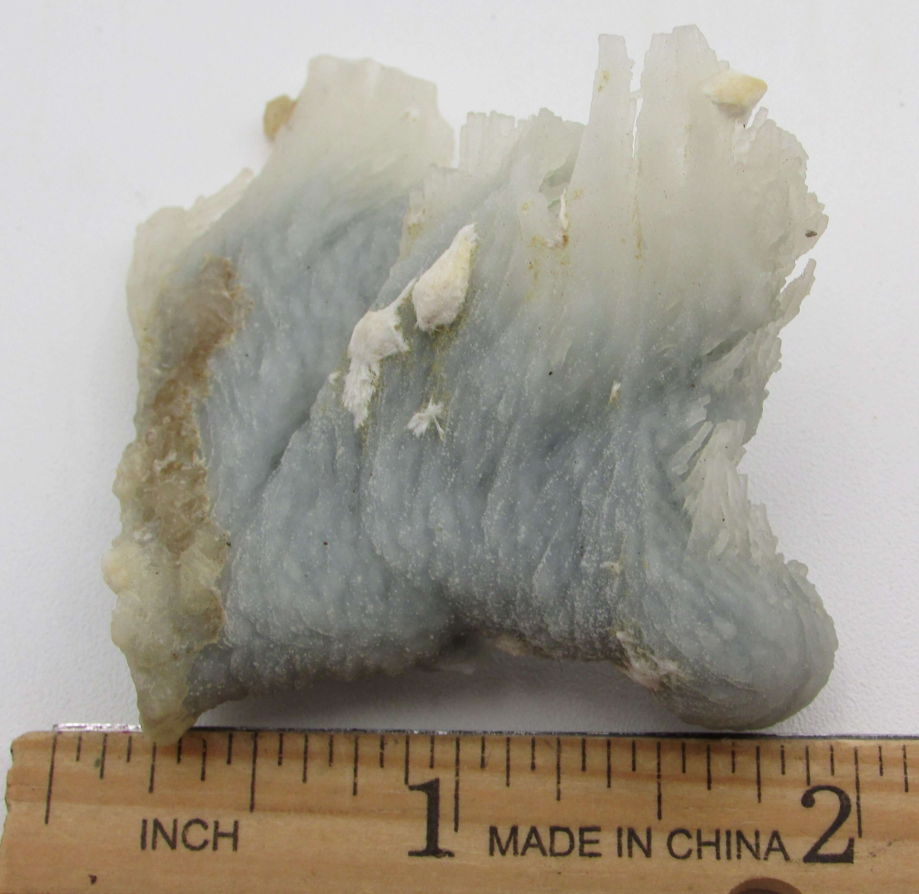 Windswept Blue Chalcedony – Telepathic Activation, Past Life Healing & Divine Order | Collector’s High-Vibe Stone