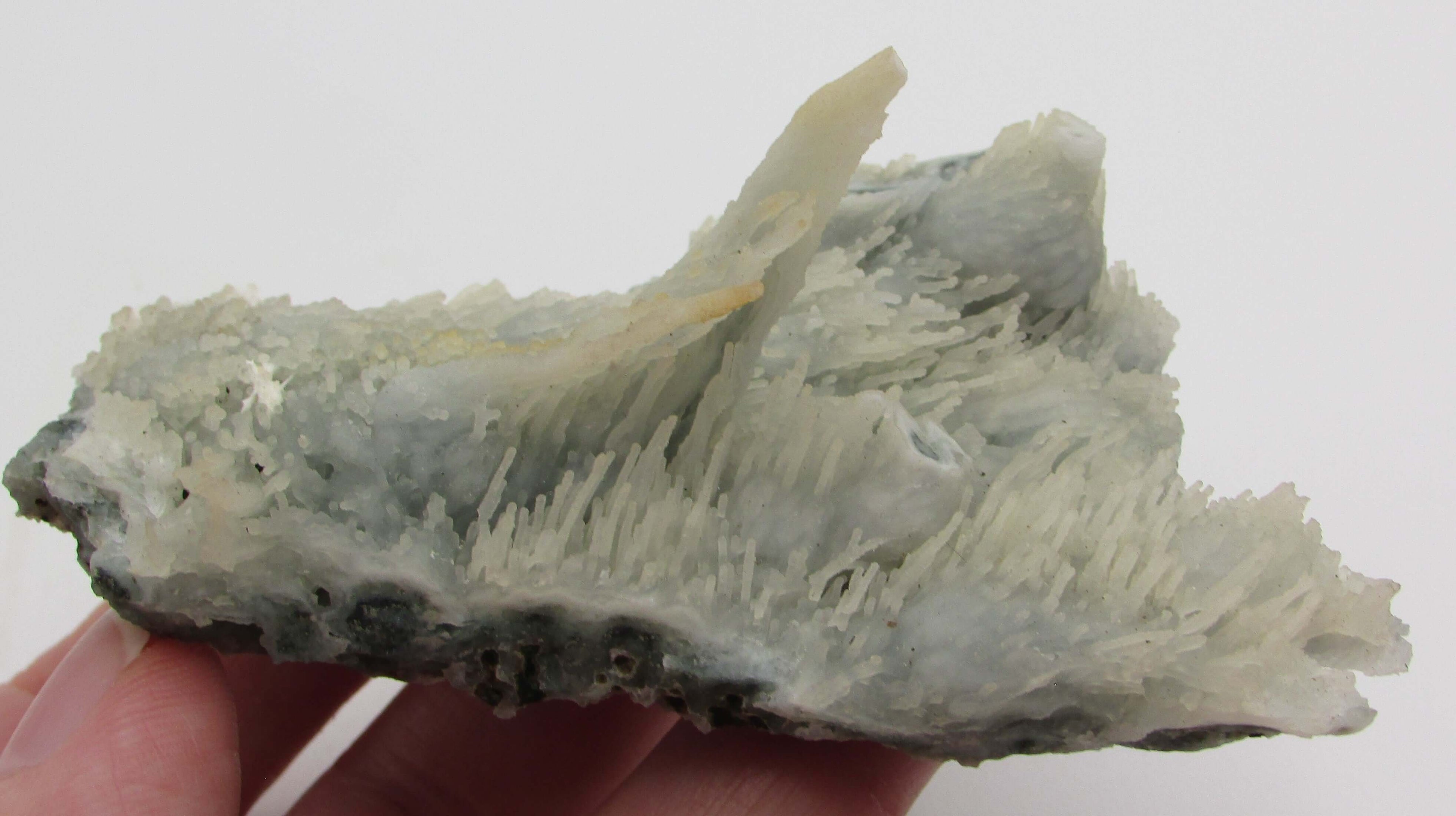 Windswept Blue Chalcedony – Telepathy, Past Life Healing, Intuitive Channeling [MIM116]