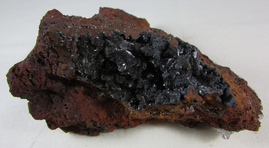 Black Calcite Fluorite Limonite Matrix - Stone of Remembrance and Flow