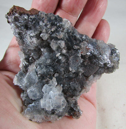 black calcite, fluorite crystal clusters, raw mexico crystal