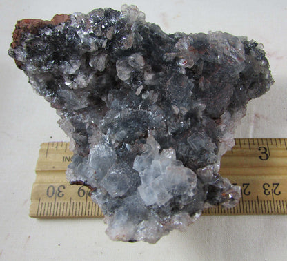 black calcite, fluorite crystal clusters, raw mexico crystal