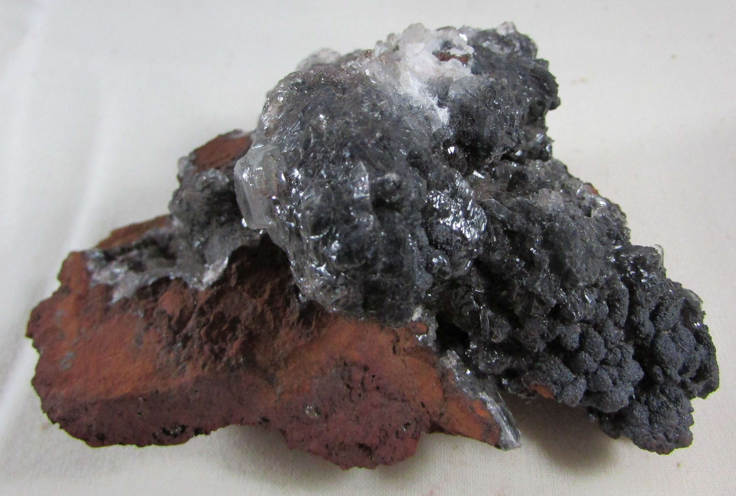 Black Calcite Fluorite Limonite Matrix - Stone of Remembrance and Flow