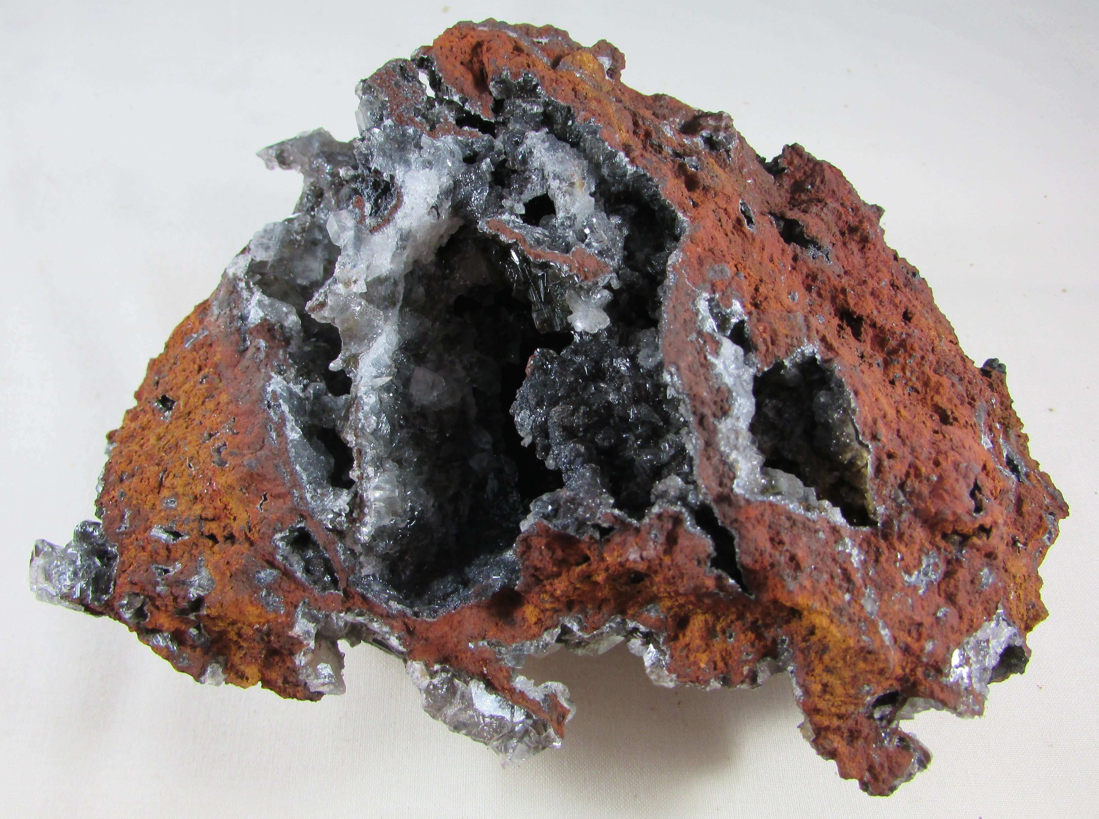 black calcite, fluorite crystal clusters, raw mexico crystal