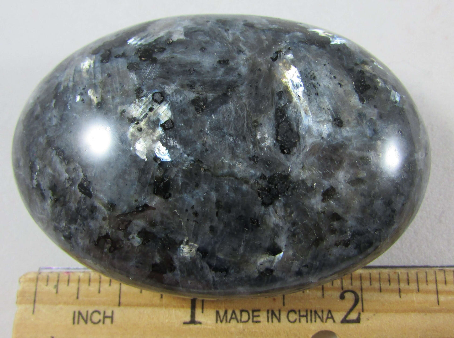 Blue Pearl Palmstone - Stone of Imagination and Inspiration