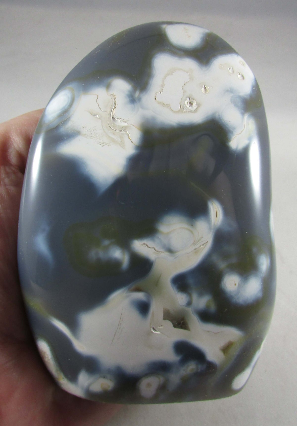 Orca Agate Freeform – Reveal Hidden Truths, Communication, Life Path Clarity [MM280]