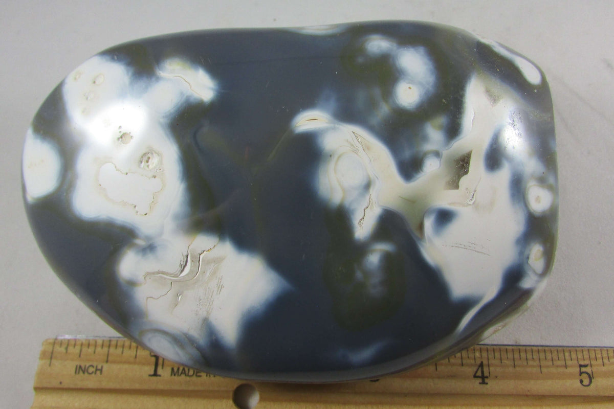 Orca Agate Freeform – Reveal Hidden Truths, Communication, Life Path Clarity [MM280]