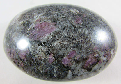 natural ruby spinel crystal palmstone, afganistan