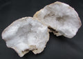 Snow Quartz Geode – Spiritual Growth, Meditation, Chakra Balance [MOU152]