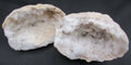 Snow Quartz Geode – Clarity, Transformation, Chakra Balance [MOU154]