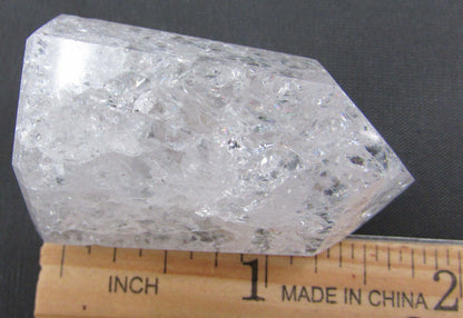 Fire and Ice Crackle Quartz - Stone for Lightworkers