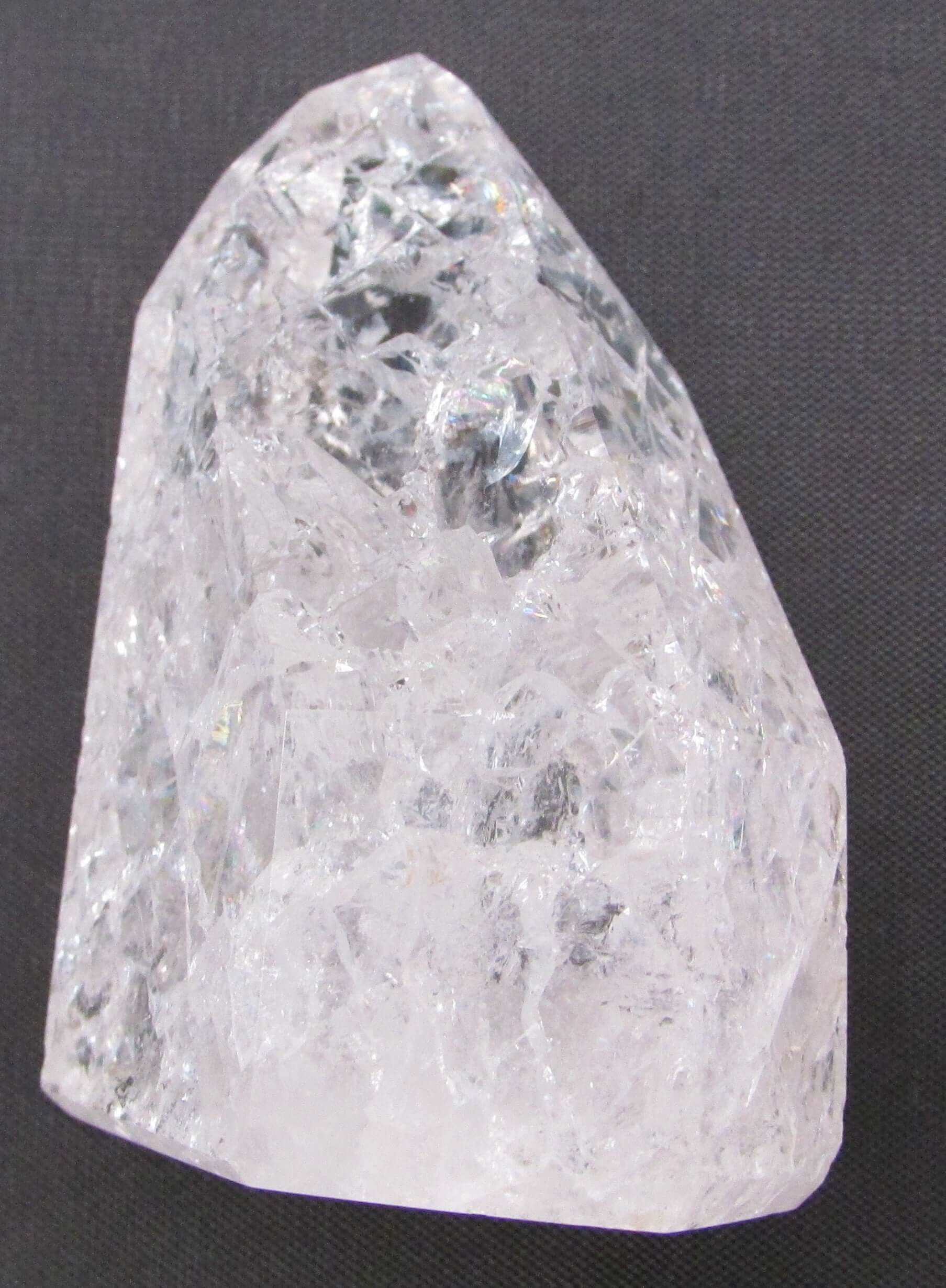 Fire and Ice Quartz Generator (Brazil) – Stone for Lightworkers, Joy & Spiritual Rebirth