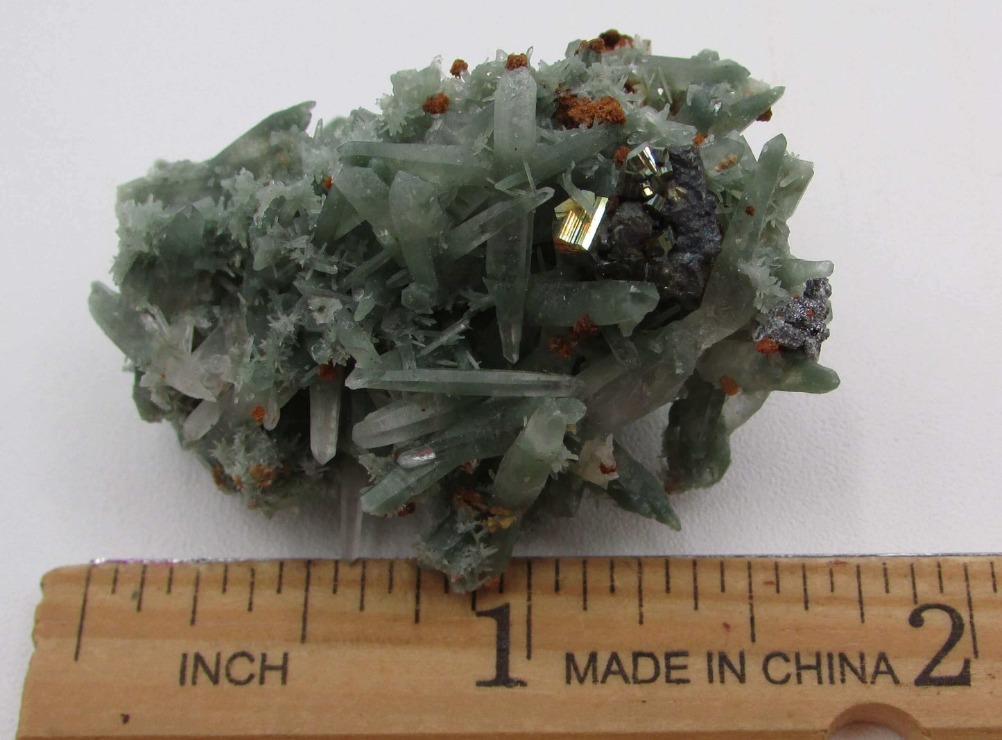 Sphalerite Quartz Crystal Cluster (PM108)