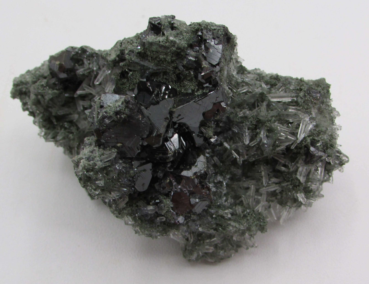 Sphalerite Quartz Crystal Cluster (PM118)