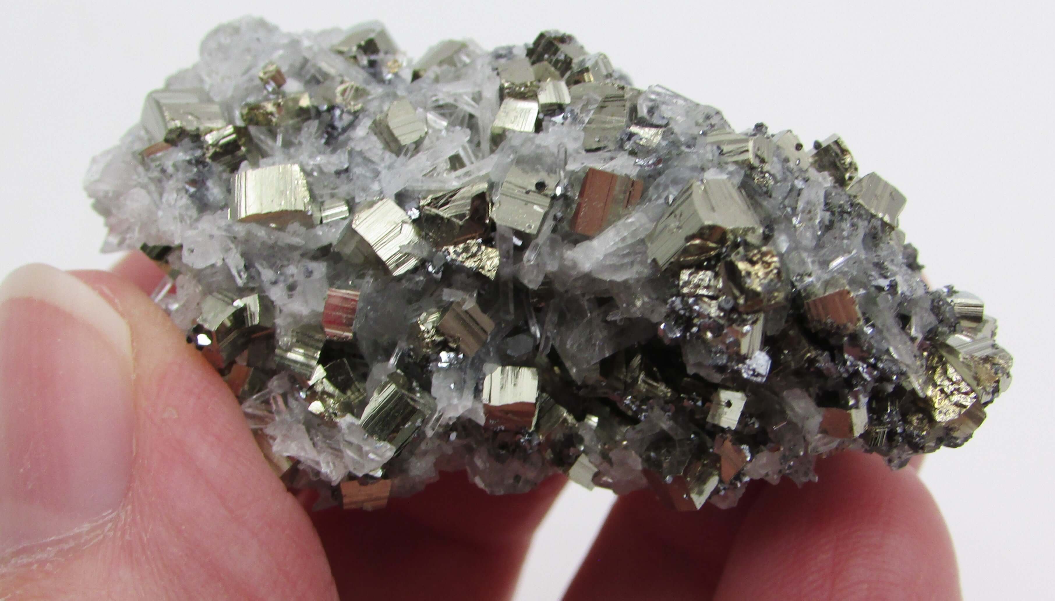 Sphalerite Quartz Cluster Matrix – Psychic Protection, Manifestation, Intuitive Guidance [PM123]