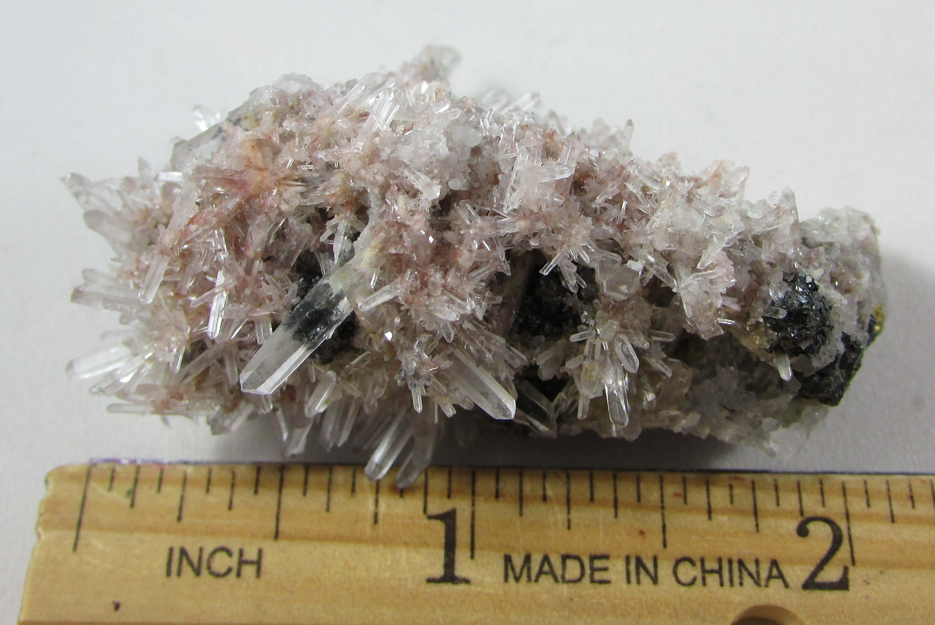 Sphalerite Quartz Cluster Matrix – Intuitive Guidance, Psychic Protection, Manifestation [PM109]
