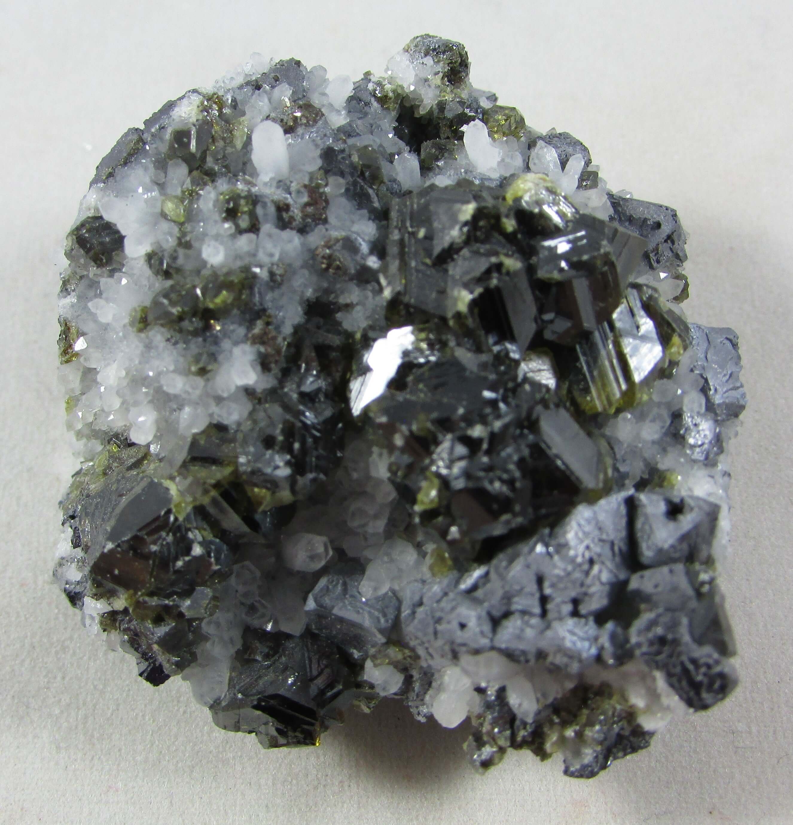 Sphalerite Quartz Cluster Matrix – Manifestation, Prosperity, Cut Through Illusion [PM112]