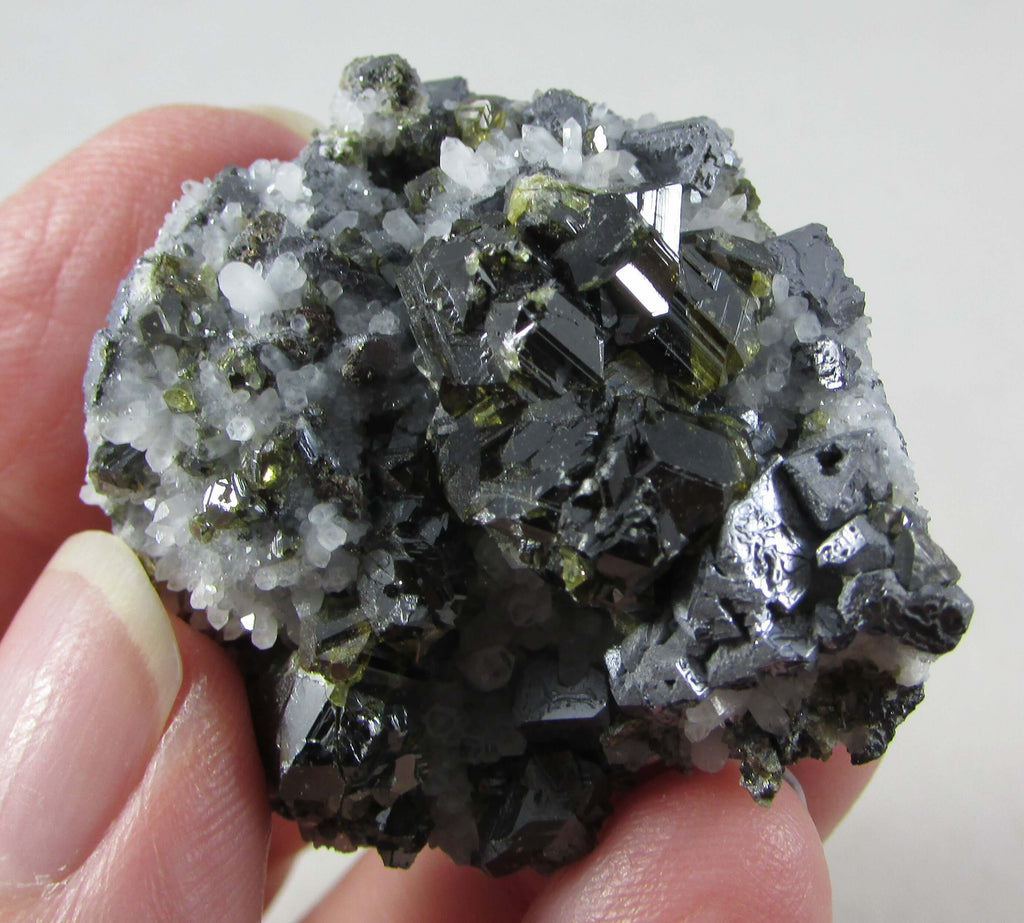 Sphalerite Quartz Cluster Matrix – Manifestation, Prosperity, Cut Through Illusion [PM112]