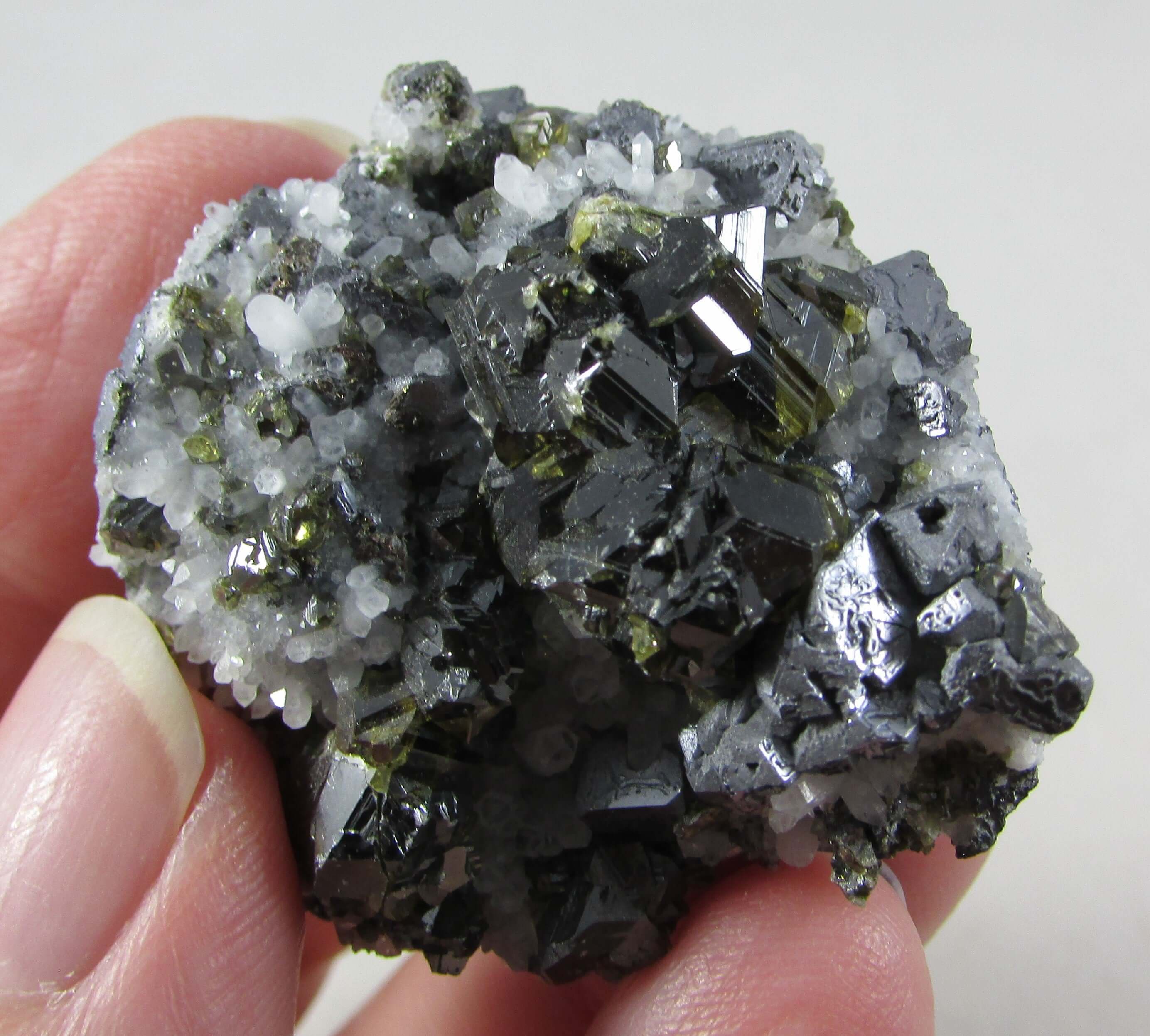 Sphalerite Quartz Cluster Matrix – Manifestation, Prosperity, Cut Through Illusion [PM112]