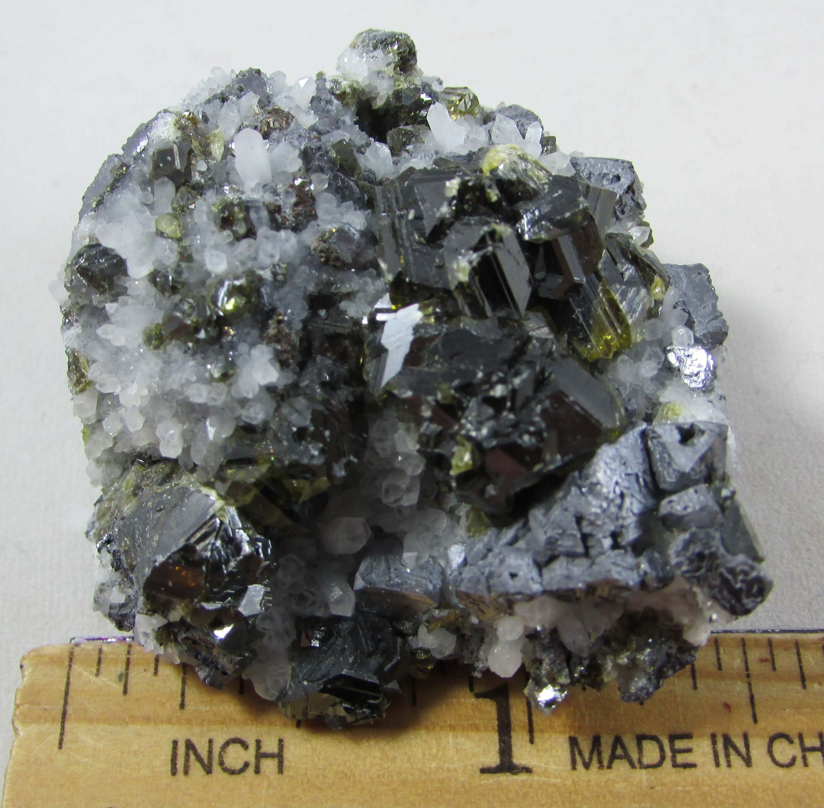 Sphalerite Quartz Cluster Matrix – Manifestation, Prosperity, Cut Through Illusion [PM112]