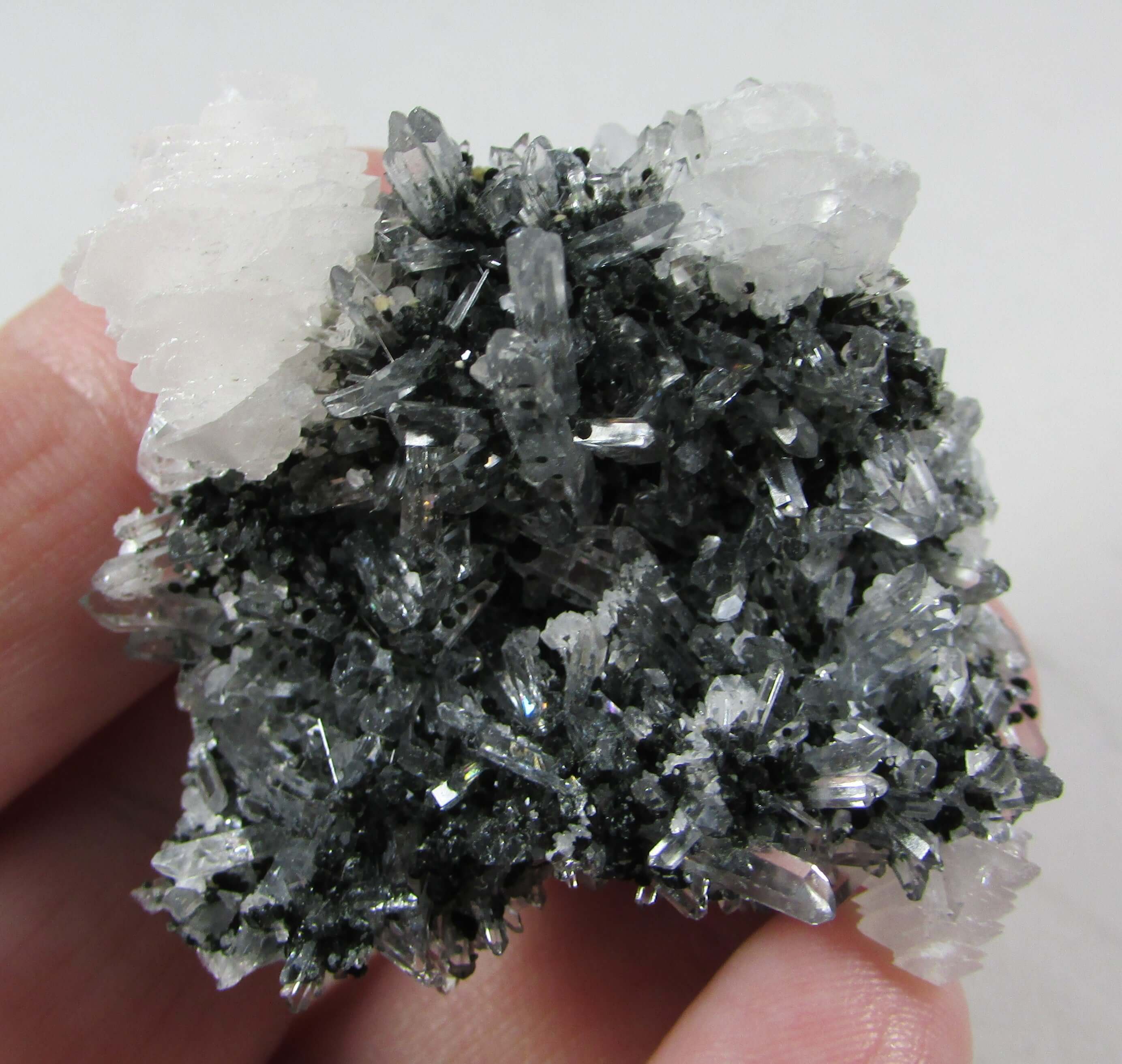 Sphalerite Quartz Cluster Matrix – Psychic Protection, Prosperity, Manifestation [PM113]