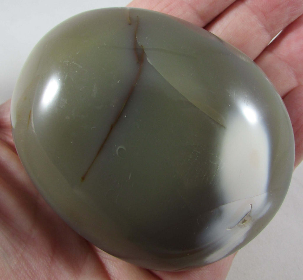 Orca Agate Palmstone – Reveal Hidden Truths, Communication, Life Path Clarity [MM398]