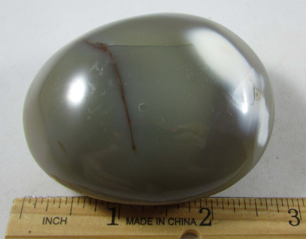 Orca Agate Palmstone – Reveal Hidden Truths, Communication, Life Path Clarity [MM398]