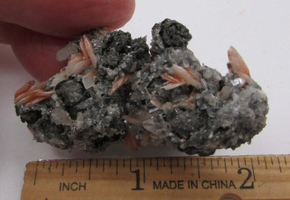 Cerussite Galena Barite Cluster - Natural Spiritual Crystal