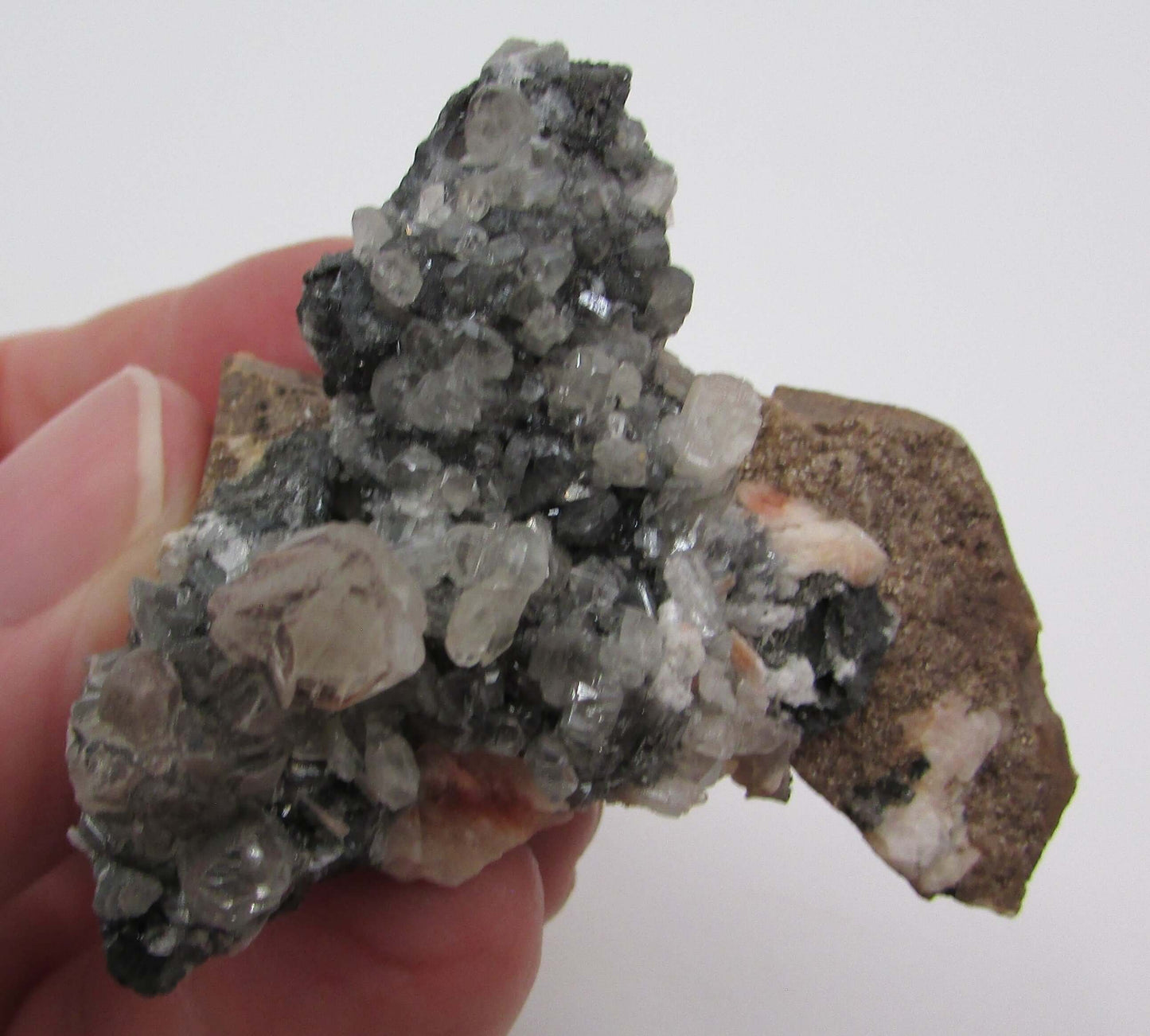 Cerussite Galena Barite Cluster - Natural Spiritual Crystal