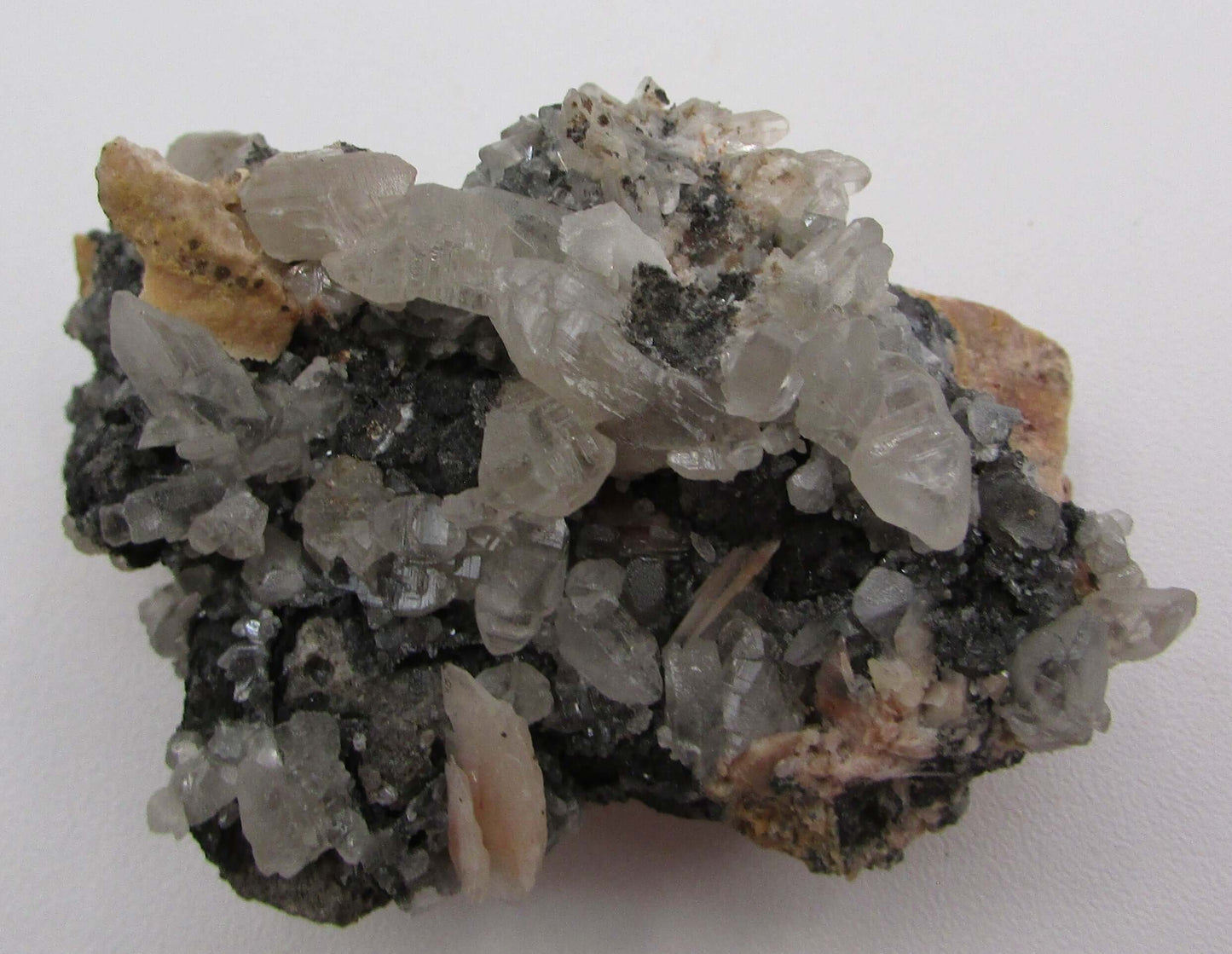 Cerussite Galena Barite Cluster - Natural Spiritual Crystal