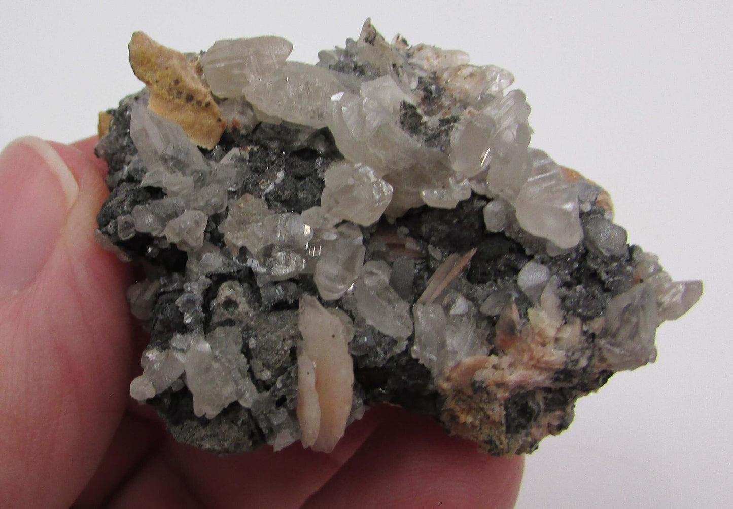 Cerussite Galena Barite Cluster - Natural Spiritual Crystal