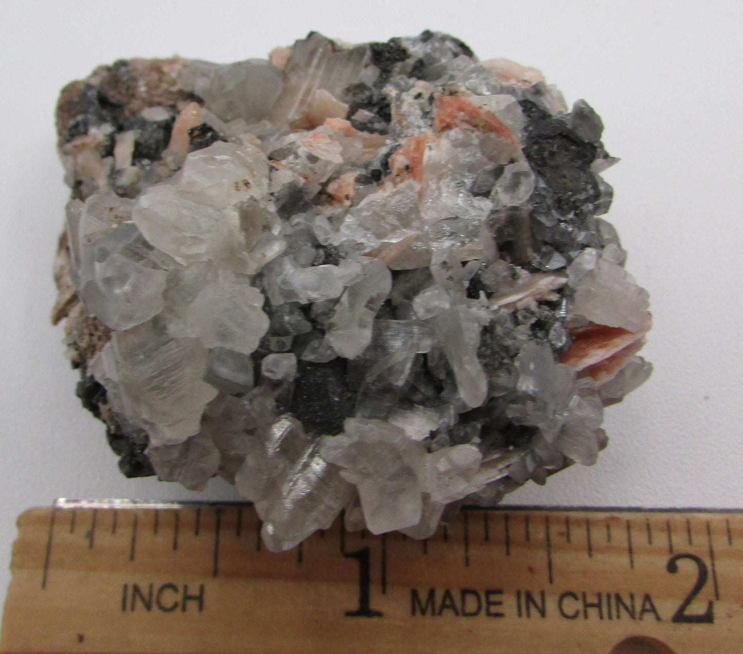 Cerussite Galena Barite Cluster - Natural Spiritual Crystal