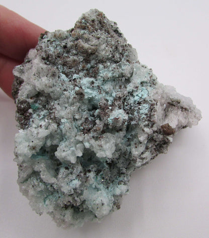 Aurichalcite Aragonite on Copper - Stone of Personal Freedom