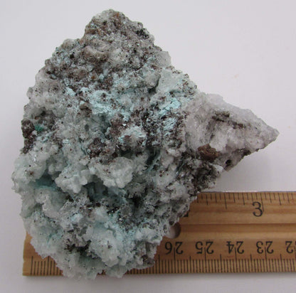 Aurichalcite Aragonite on Copper - Stone of Personal Freedom