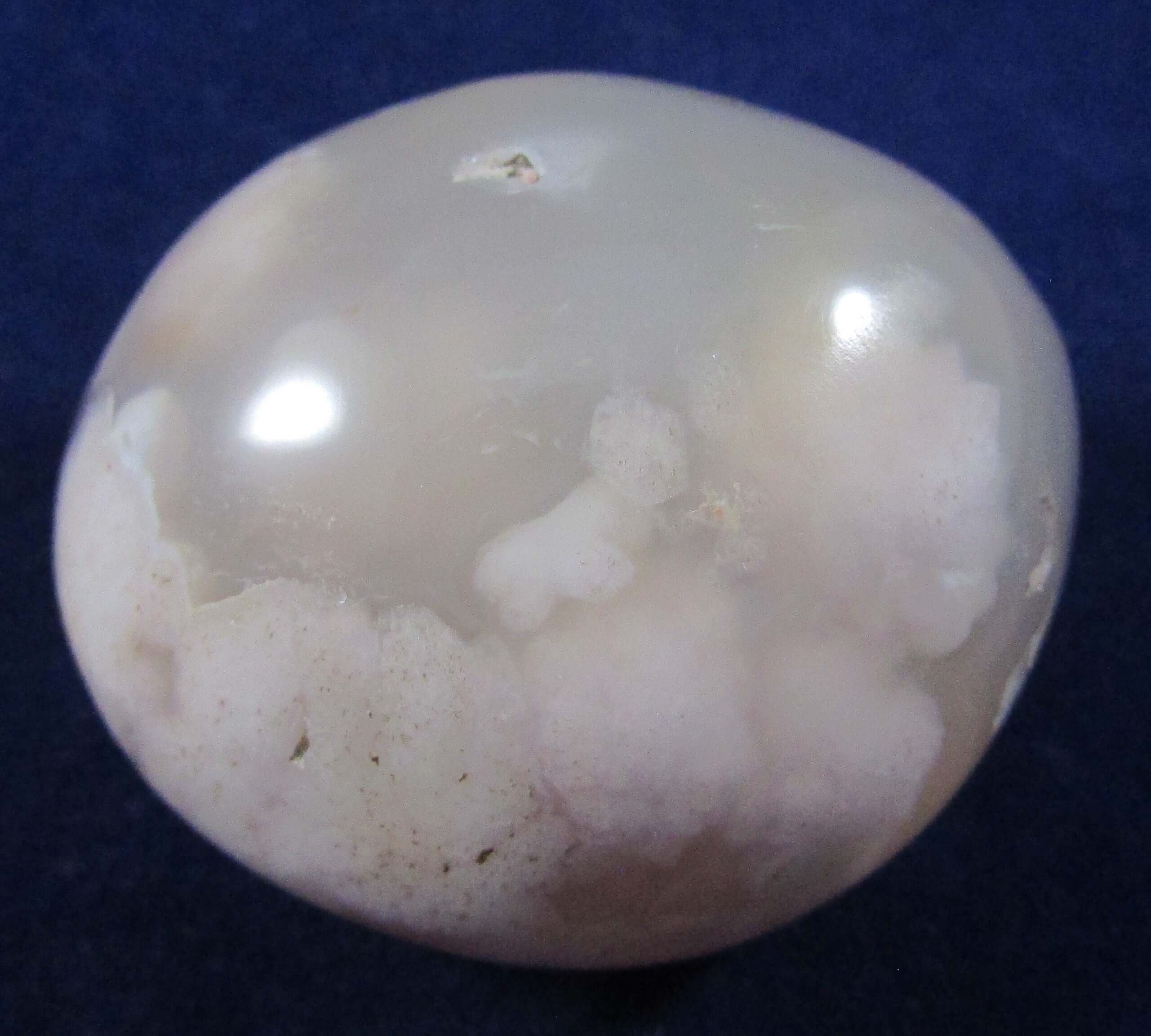 Flower Agate Palmstone – Self Growth, Manifestation & Business Intuition | Divine Feminine Success Stone