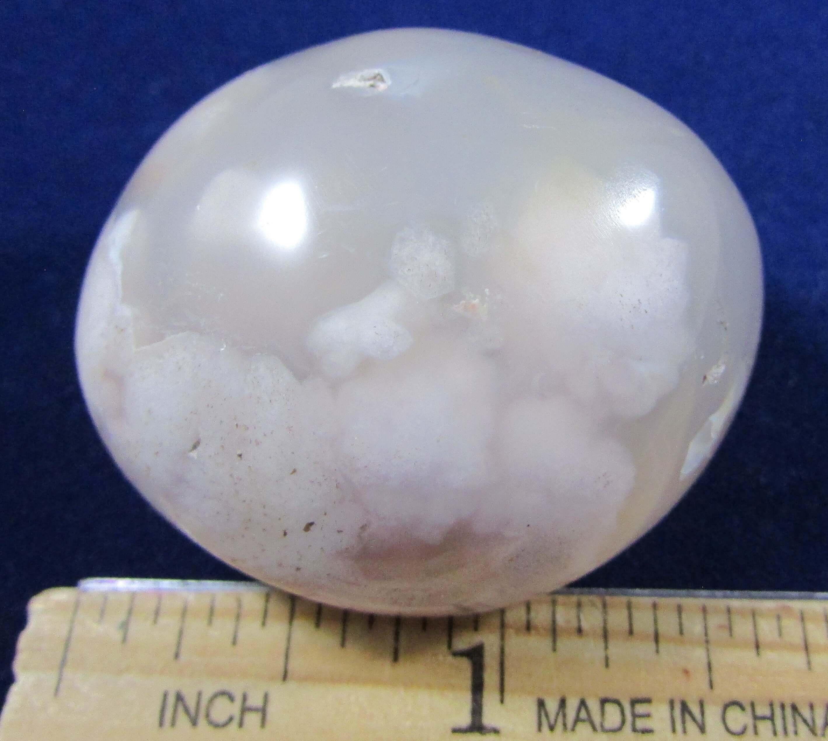 Flower Agate Palmstone – Self Growth, Manifestation & Business Intuition | Divine Feminine Success Stone